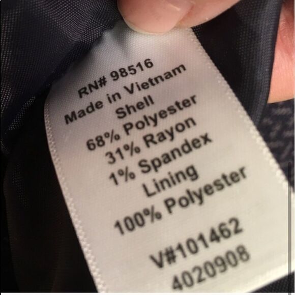 BLUE TWEED Midi Flare Skirt! - Picture 7 of 16